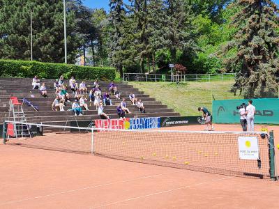 Drehtag im Post SV Tennisclub!